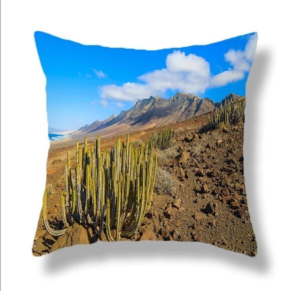 NEW! Urban Outfitters “Cactus Canyon” Pillowcase Cover - Picture 1 of 3